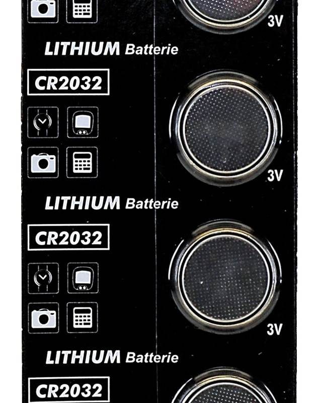 Bateria Litowa Do Liczników Cr2032 Kpl.=5 Szt.