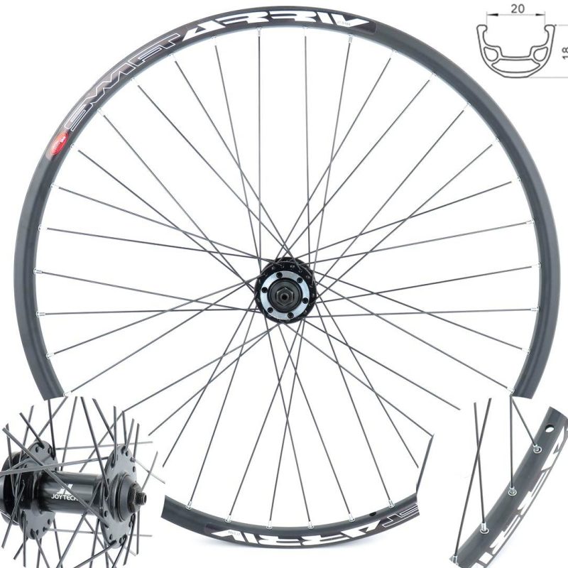 Koło 27,5 Przód Tarcza Qr J20S Jyd761 Bk