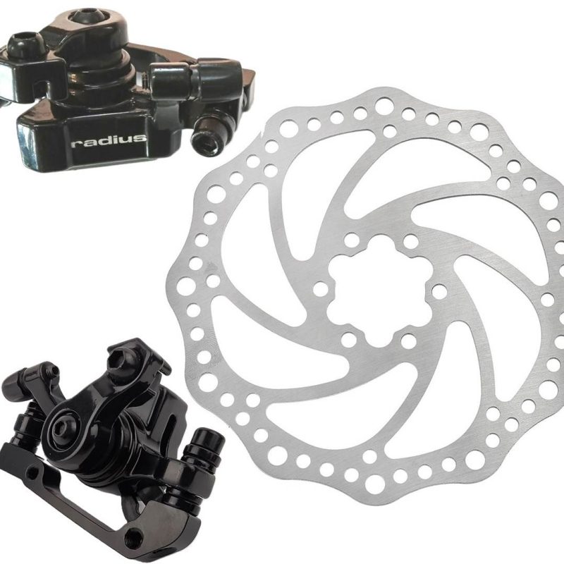 Zacisk Hamulca Przód Radius Bx-351 + Tarcza 160Mm