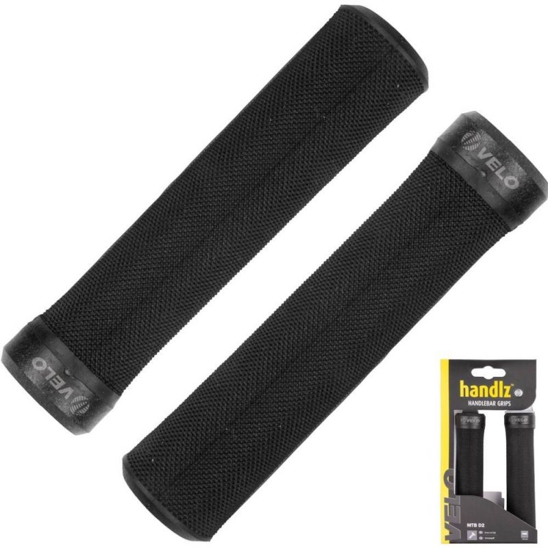 Chwyty Gumowe Z Obejmą / 130Mm / Velo Mtb D2