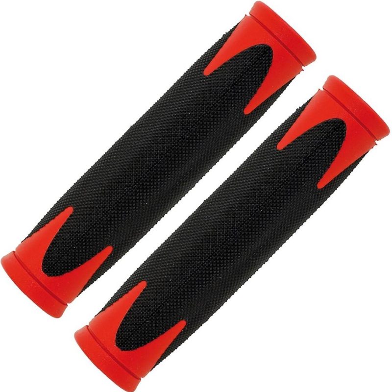 Chwyty Gumowe Velo D2 / 130 Mm / Bk-Rd