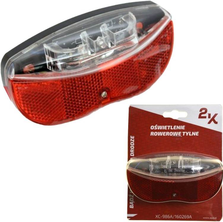 Lampa Tył, Bagażnik / 2Xaa / 80Mm / 2K Xc-986